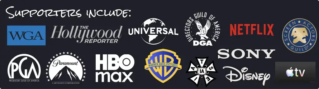 Lights Camera Plastic - supporters